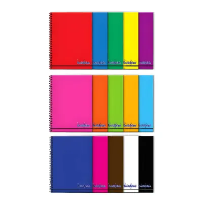 Asian Spiral Notebook 80lvs