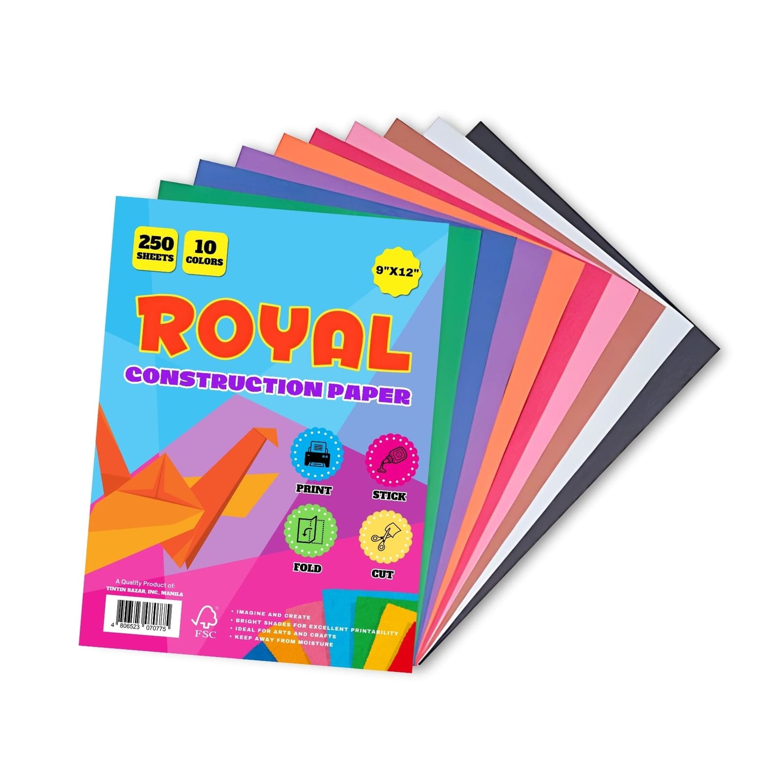 Royal Construction Paper (250's)