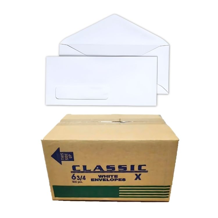 White Mailing Envelope