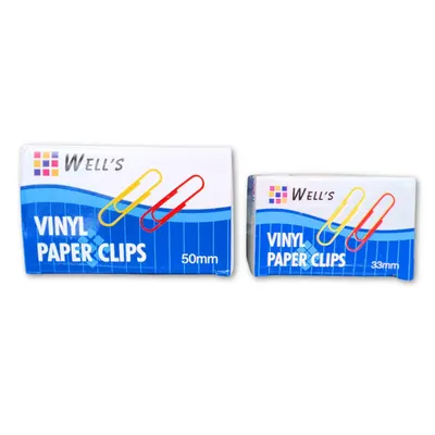 Well's Vinyl Paper Clip
