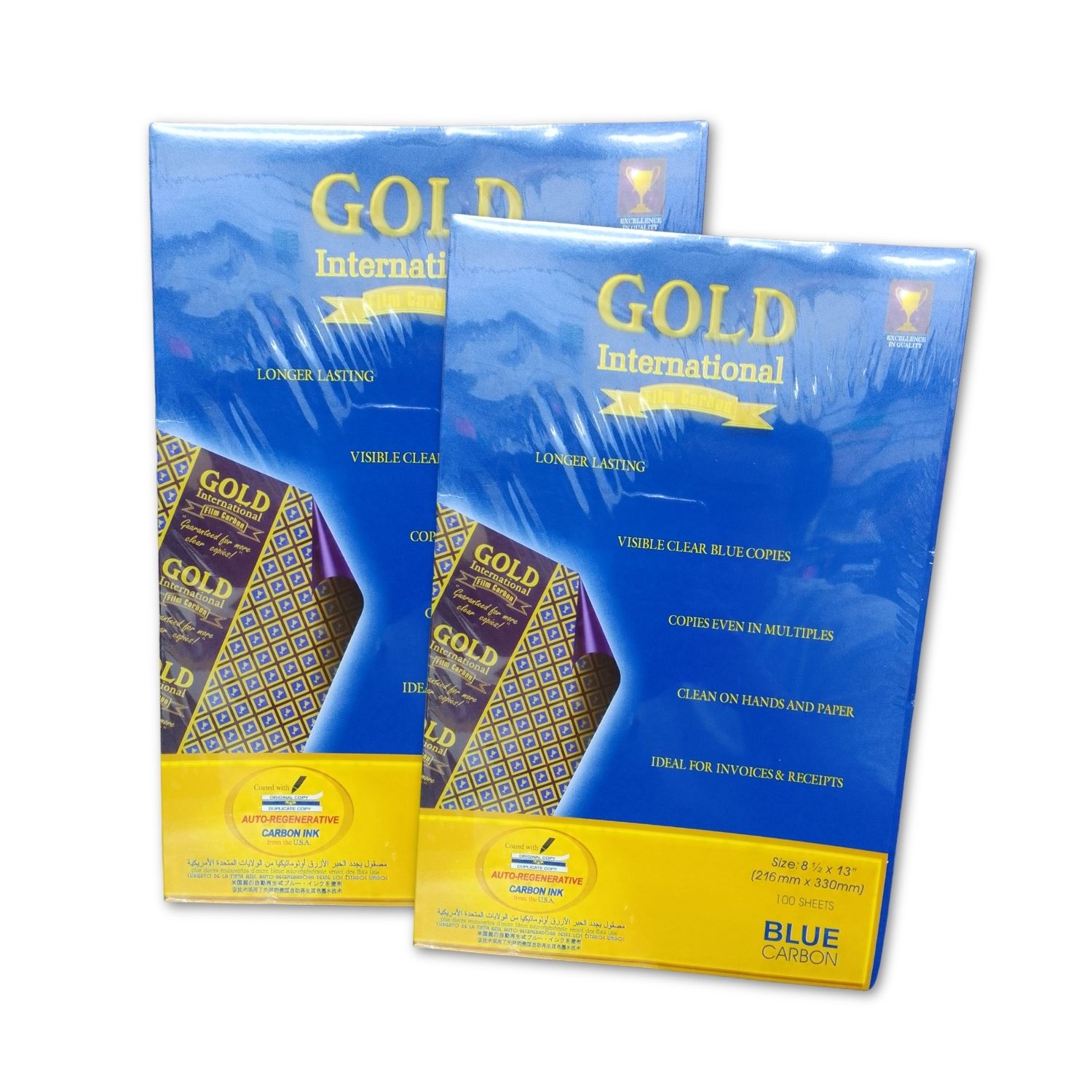 Gold Carbon Paper