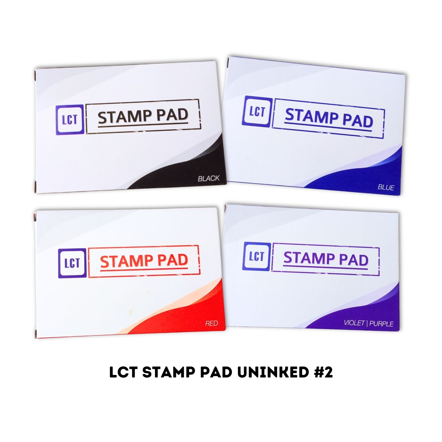 LCT Stamp Pad Uninked (Dry-No Ink)