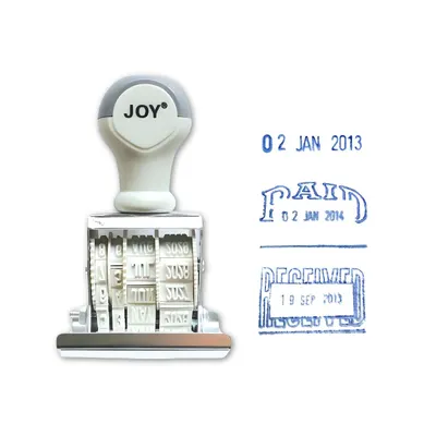 Dater Stamps Paid and Received