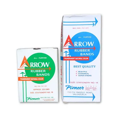 Arrow #18 Transparent Rubber Band