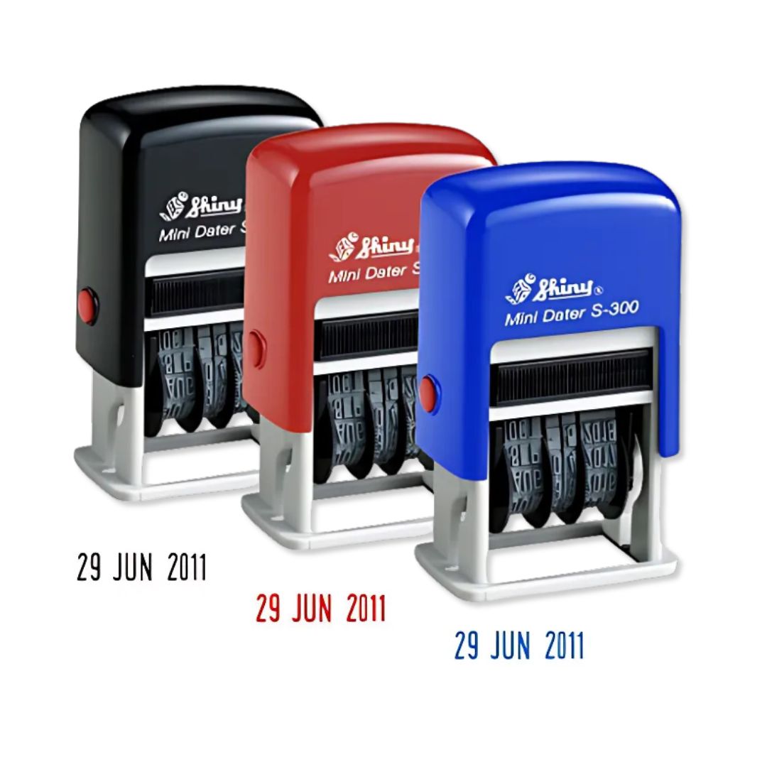Shiny S300 3mm Self-Ink Mini Dater