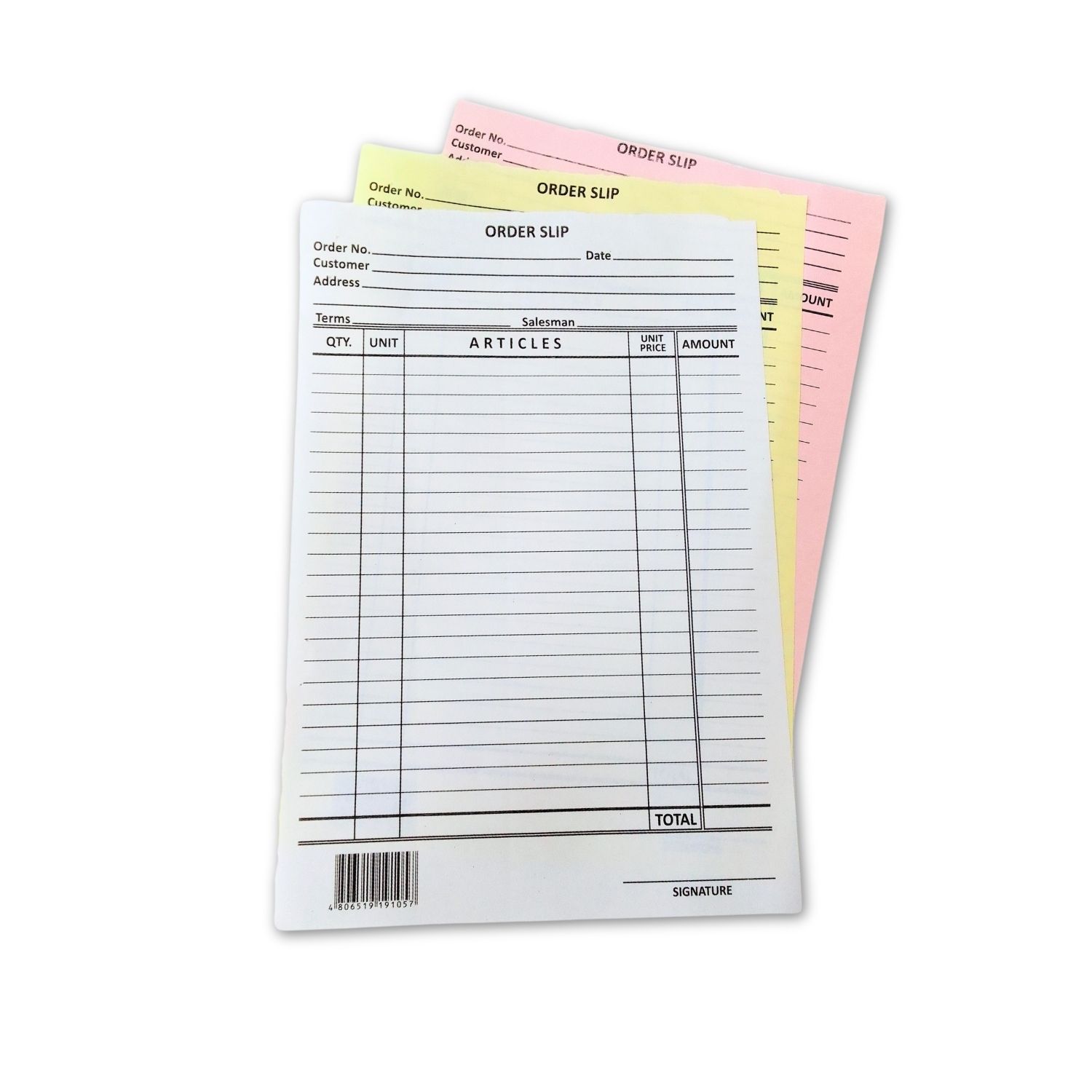 Order Slips