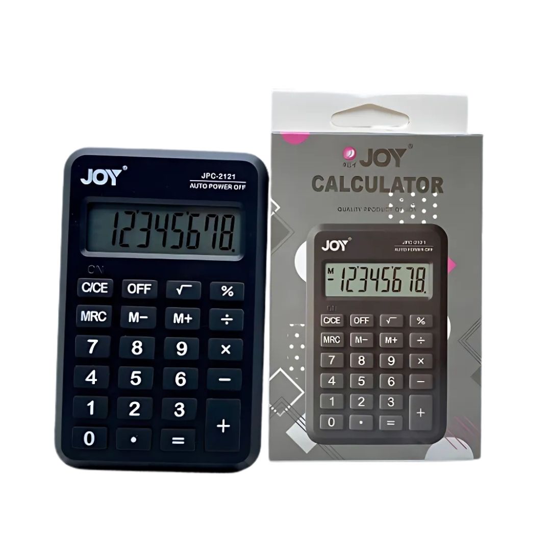 Joy JPC-2121 8-digit Pocket Calculator 