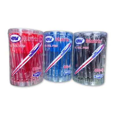 HBW Matrix Semi-Gel Ballpen
