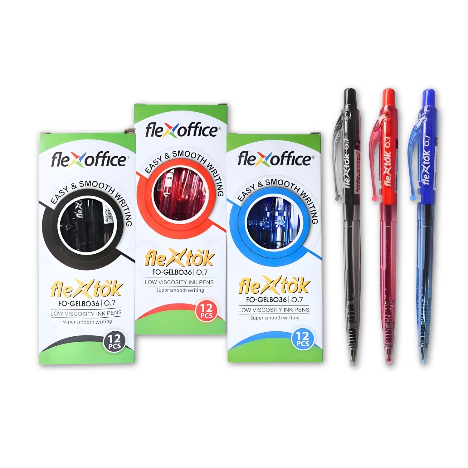 Flextok FO-GELBO36 Ballpen 0.7mm