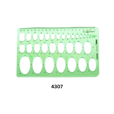 4307 Ellipse Template