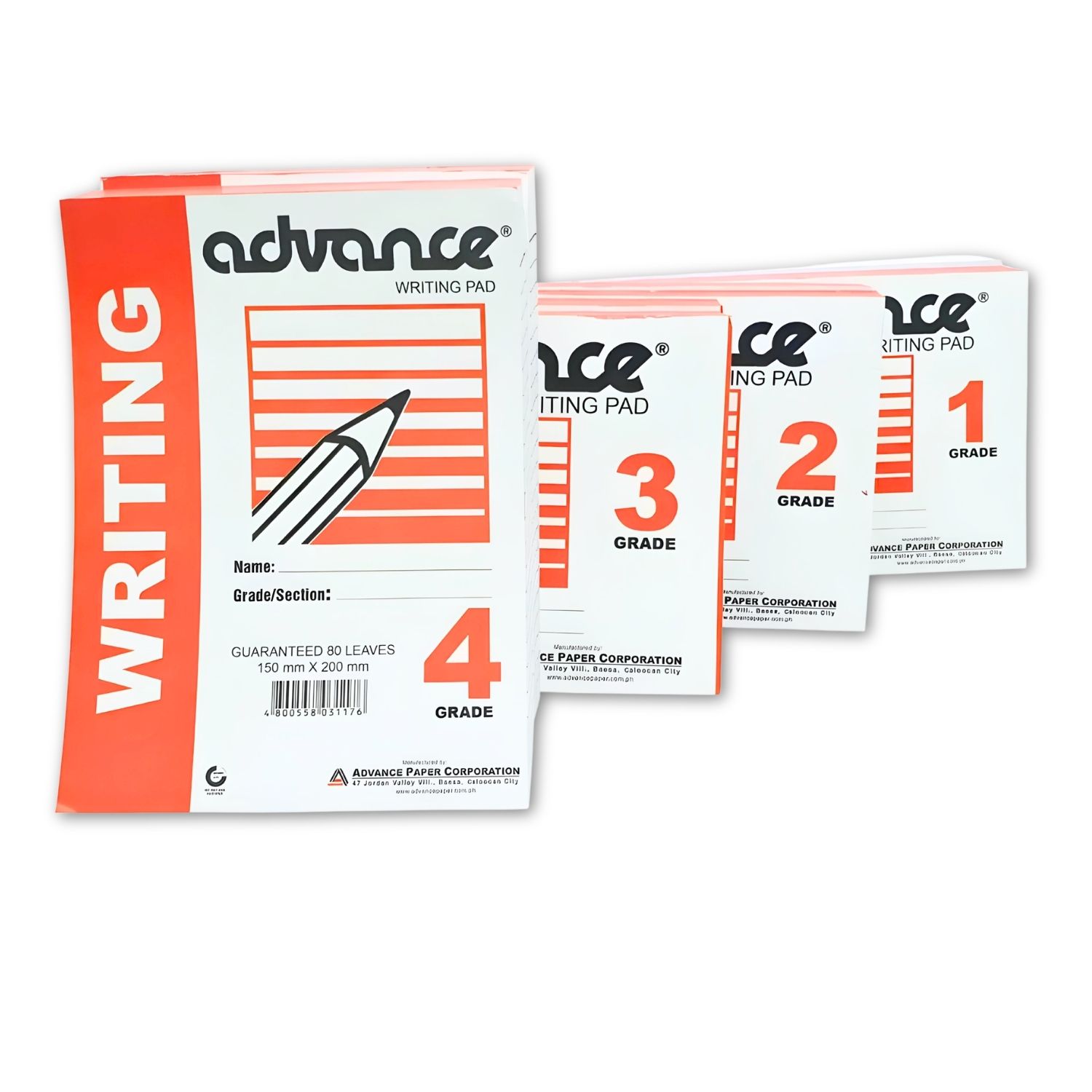 Advance Writing Grade Pad