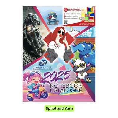 CPPI Spiral and Yarn Notebook [80 leaves]