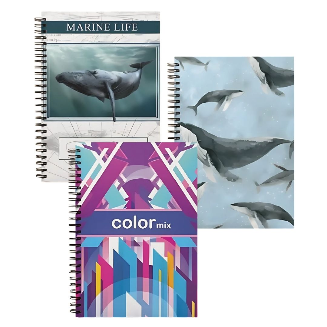 Asian 685 Spiral and Yarn Notebook 