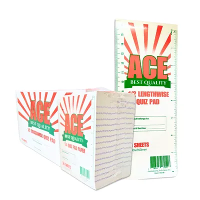 Ace Quiz Pad