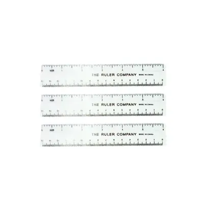 Plastic Transparent Ruler