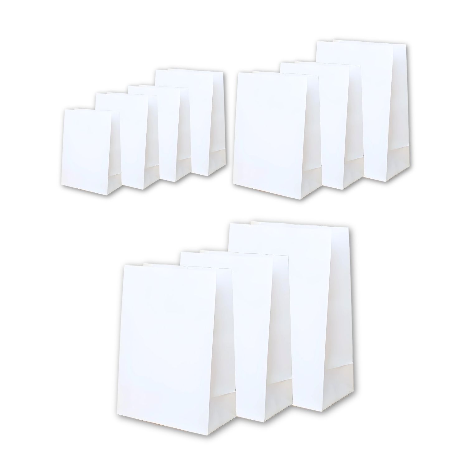 White Paper Bags
