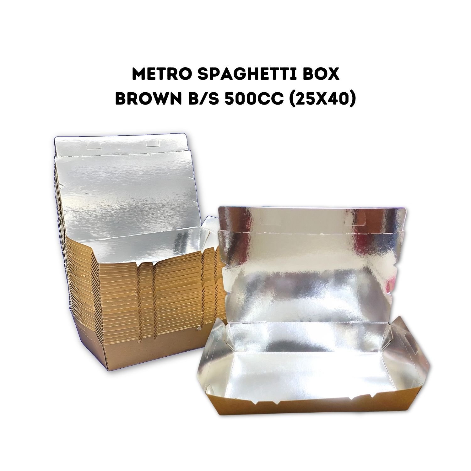 Metro Spaghetti Meal Box (25x40)
