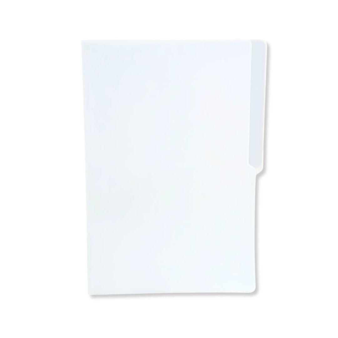 Pre-Punched Plastic Folder Thick