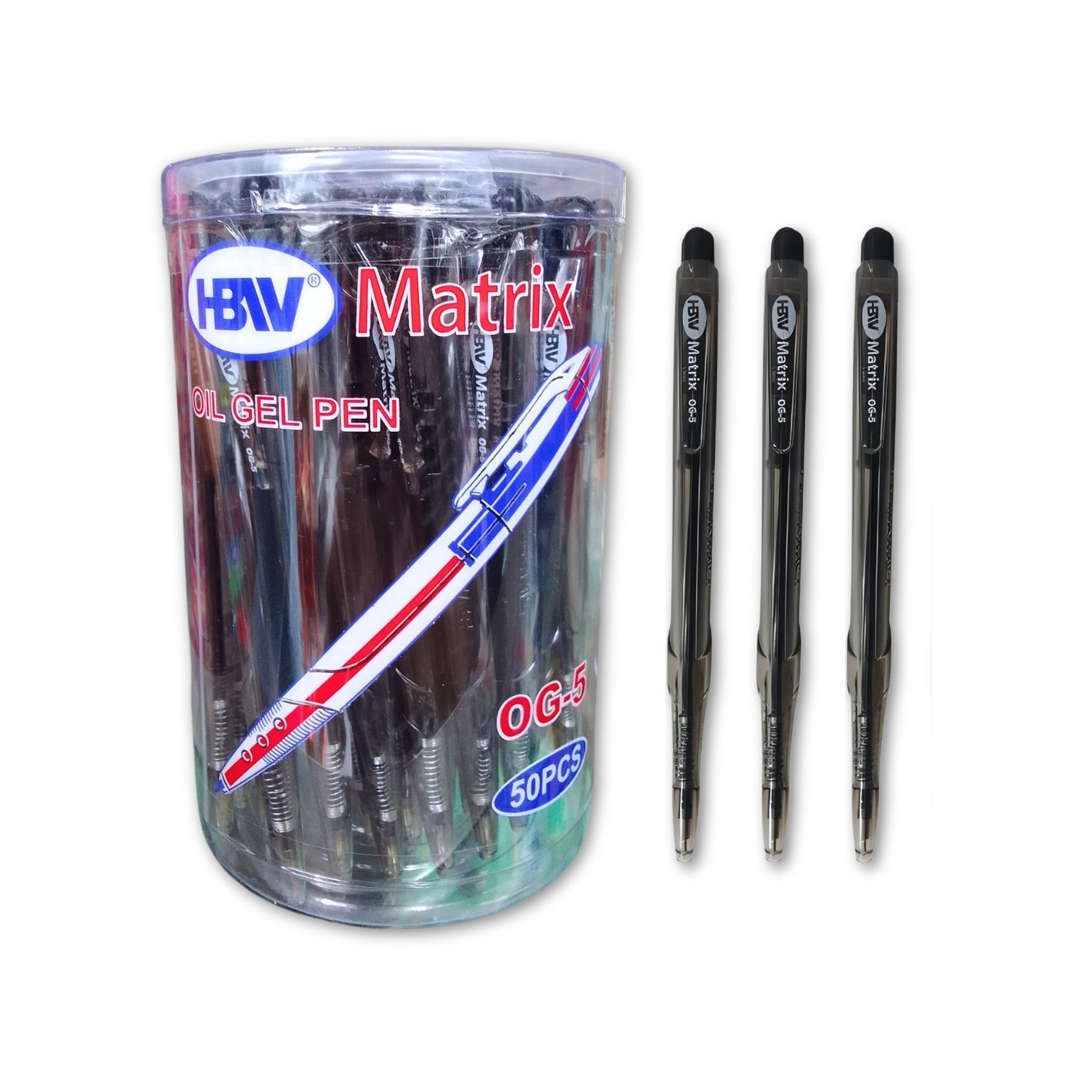 HBW Matrix Semi-Gel Ballpen