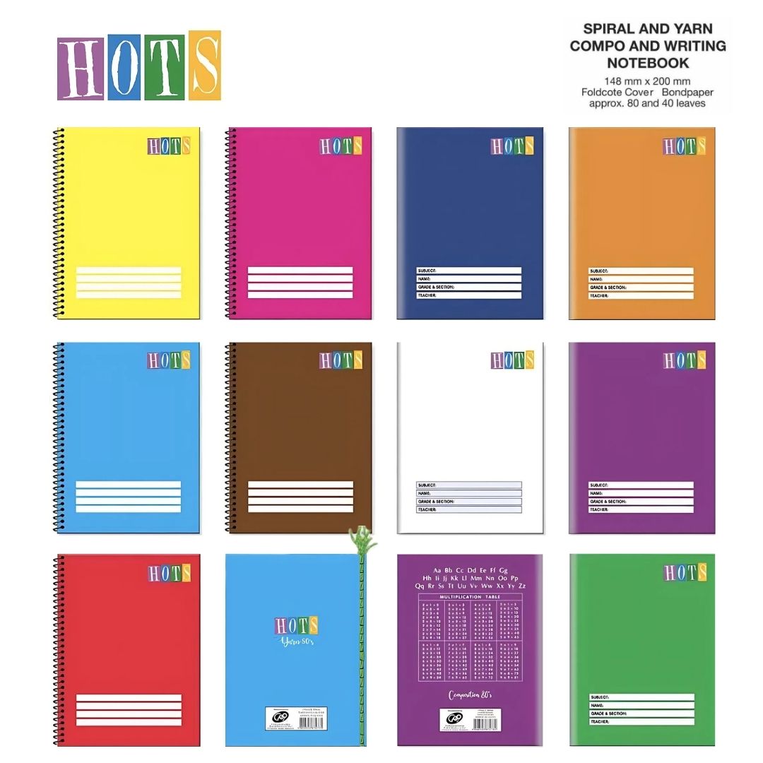 CPPI Spiral and Yarn Notebook [80 leaves]